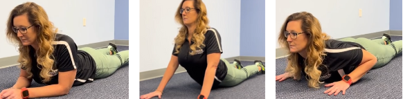 Stretch-mas Day 3: Repeated Extension in Lying | Munger Physical Therapy